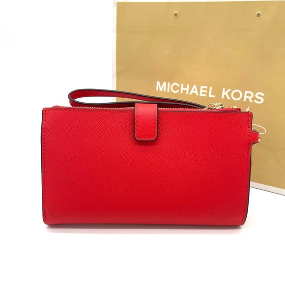Michael Kors Large Double Zip Wallet Wristlet - Picture 4 of 7